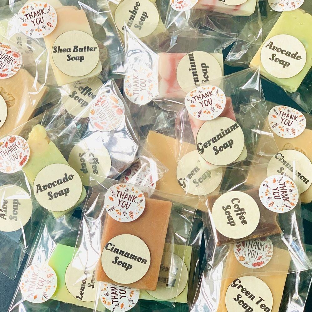 𝅺PACK of 10 pc thank you soap